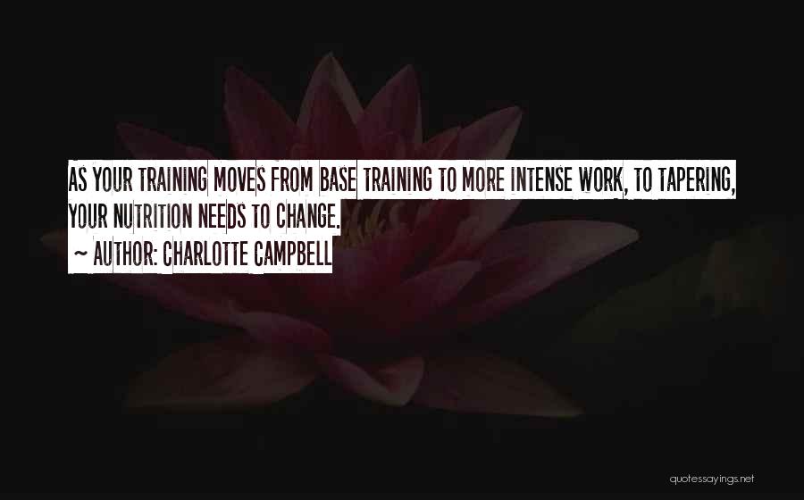 Base Running Quotes By Charlotte Campbell
