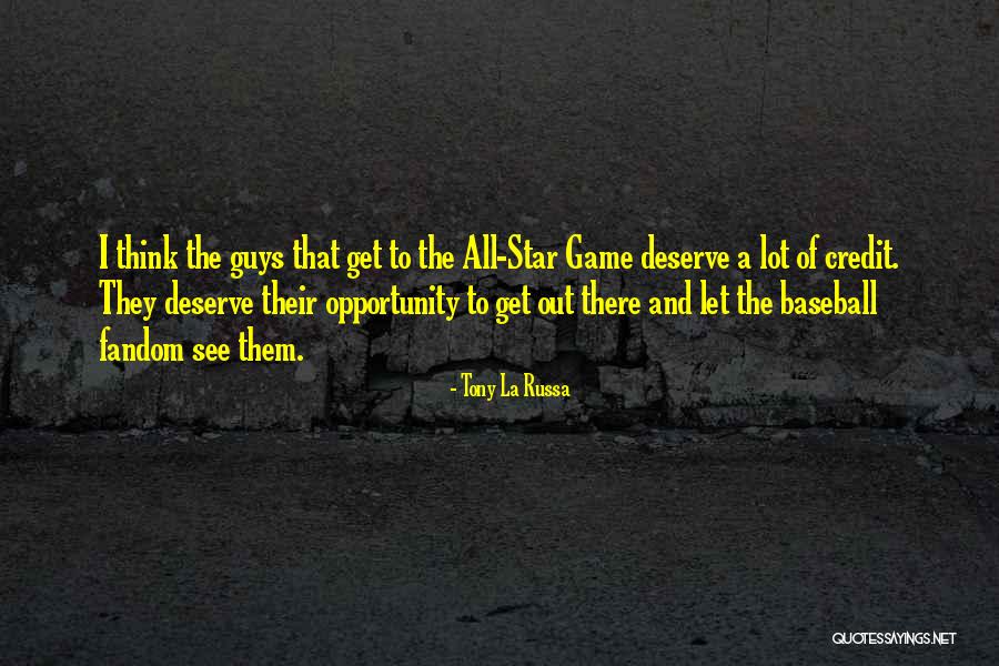 Baseball All Star Quotes By Tony La Russa Baseball All Star Quotes By Tony La Russa