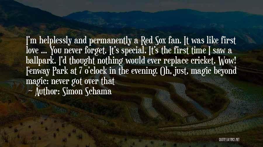 Baseball And Love Quotes By Simon Schama