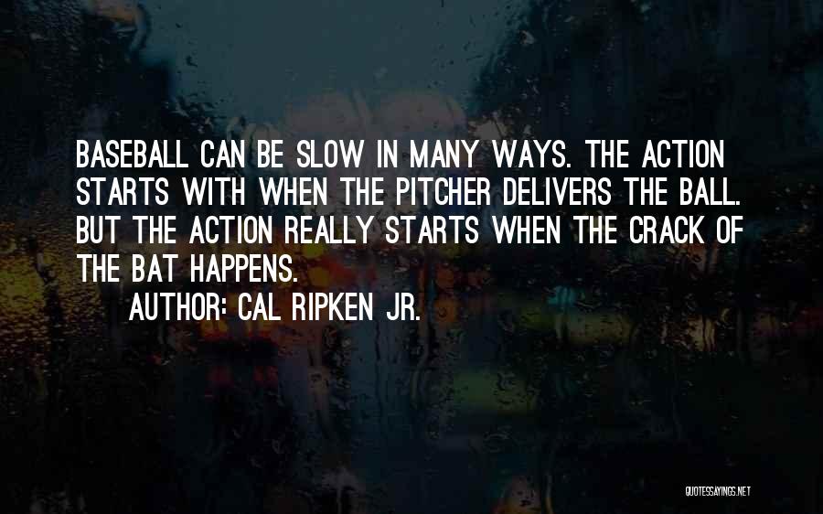 Baseball Bat Quotes By Cal Ripken Jr.