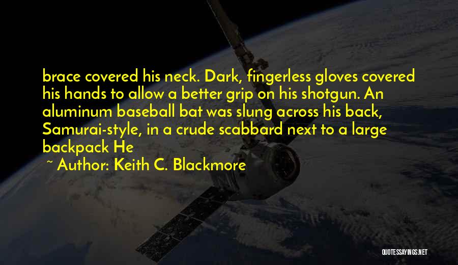 Baseball Bat Quotes By Keith C. Blackmore