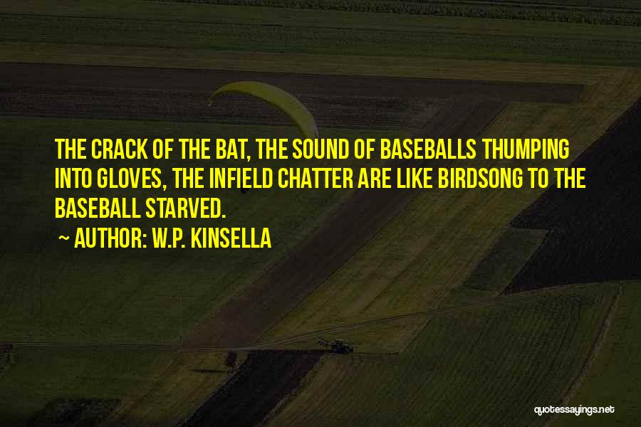 Baseball Bat Quotes By W.P. Kinsella