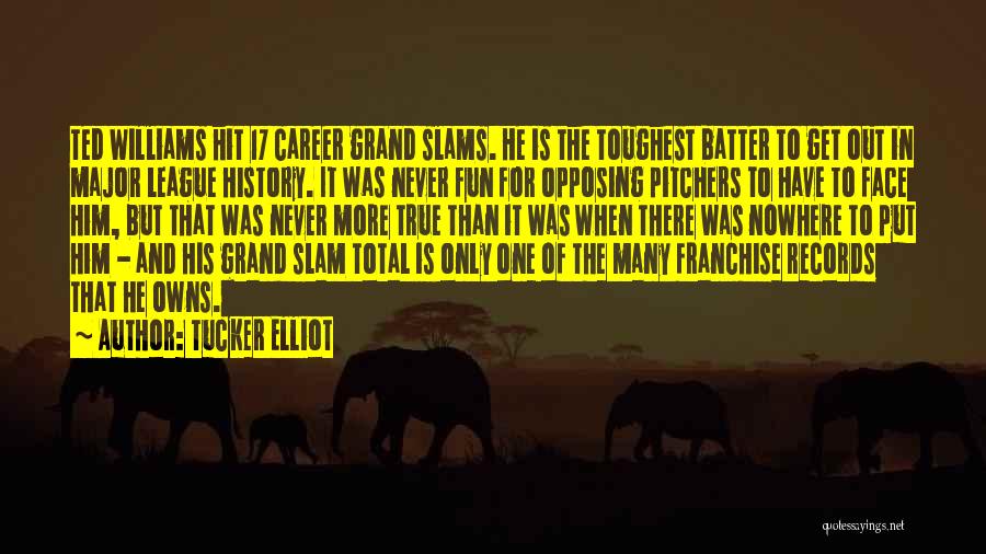 Baseball Batter Quotes By Tucker Elliot