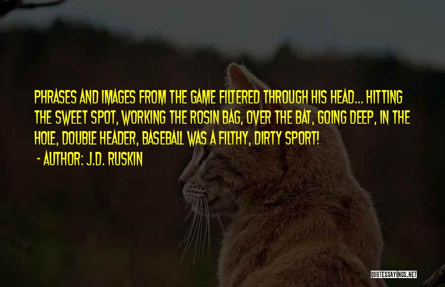 Baseball Double Header Quotes By J.D. Ruskin