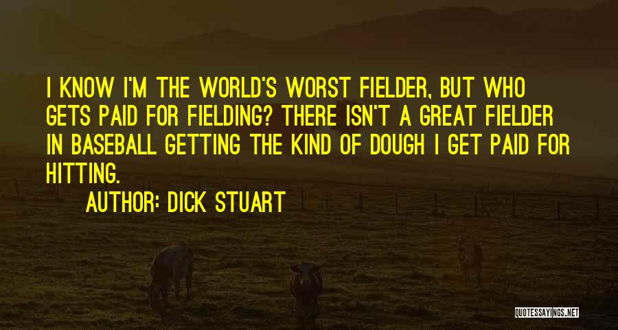 Baseball Great Quotes By Dick Stuart