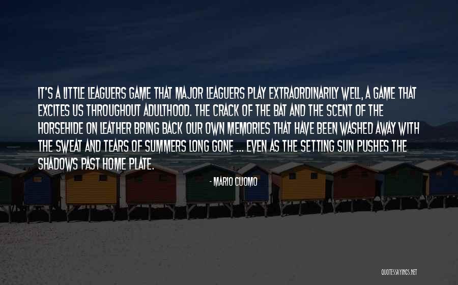 Baseball Memories Quotes By Mario Cuomo Baseball Memories Quotes By Mario Cuomo