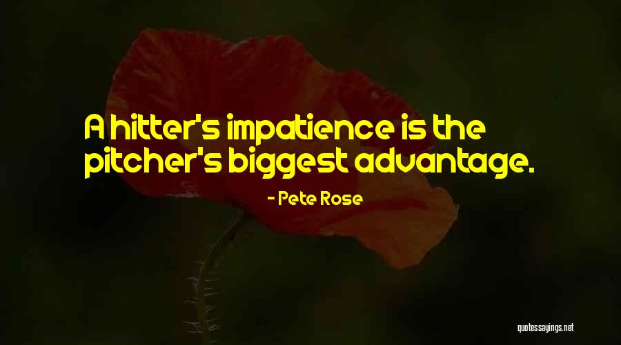 Baseball Pitcher Quotes By Pete Rose Baseball Pitcher Quotes By Pete Rose