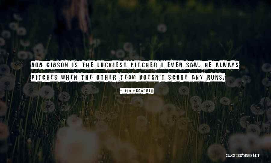 Baseball Pitcher Quotes By Tim McCarver Baseball Pitcher Quotes By Tim McCarver