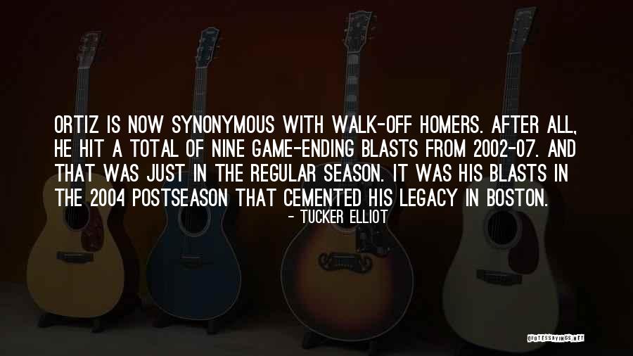 Baseball Season Quotes By Tucker Elliot Baseball Season Quotes By Tucker Elliot