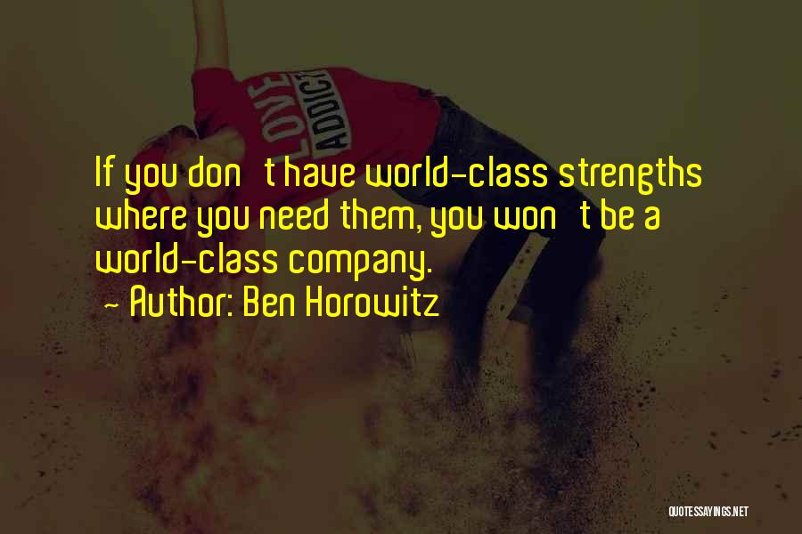 Baseball Season Starting Quotes By Ben Horowitz