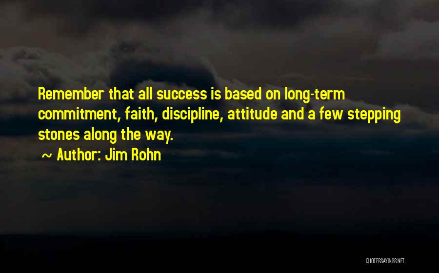 Based On Success Quotes By Jim Rohn