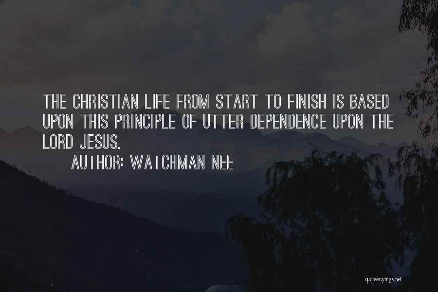 Based Quotes By Watchman Nee