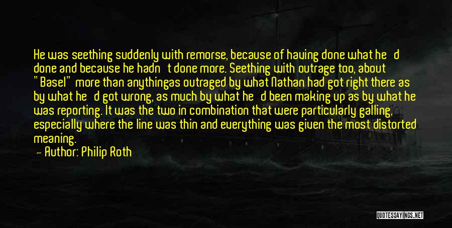 Basel Quotes By Philip Roth