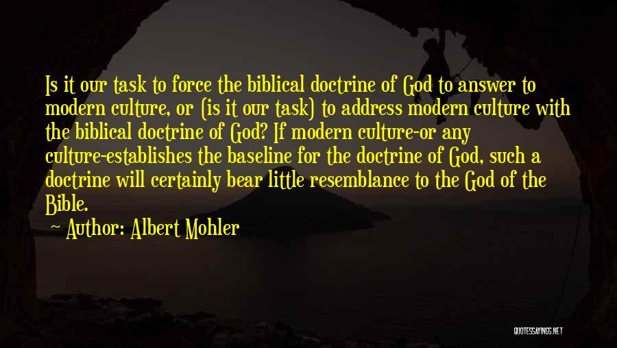 Baseline Quotes By Albert Mohler