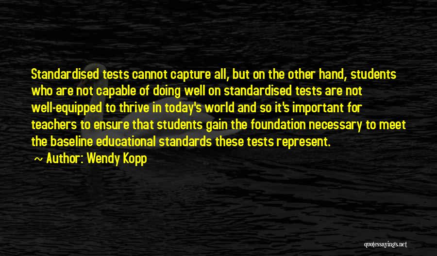 Baseline Quotes By Wendy Kopp