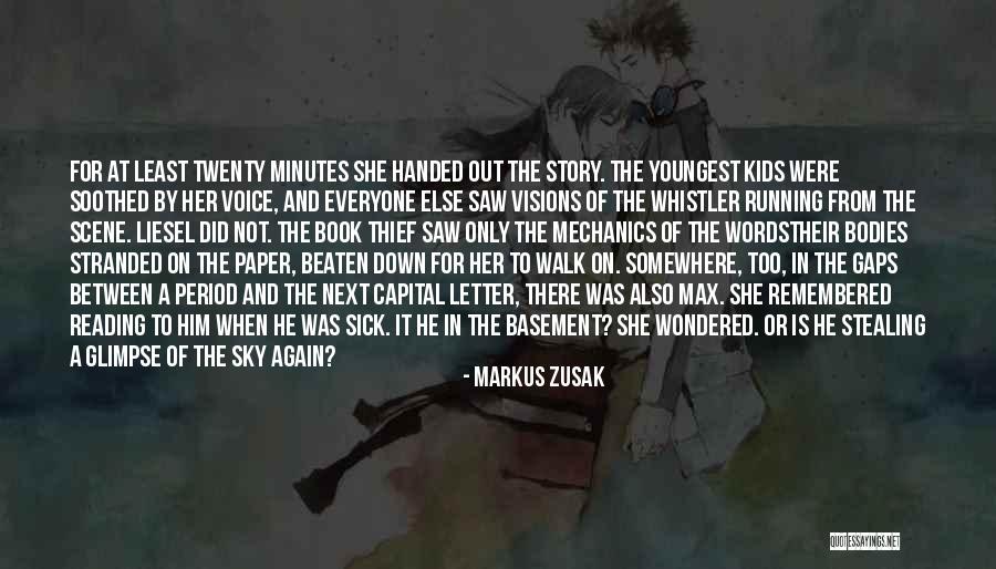 Basement In The Book Thief Quotes By Markus Zusak Basement In The Book Thief Quotes By Markus Zusak