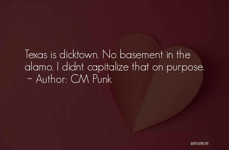 Basement Quotes By CM Punk