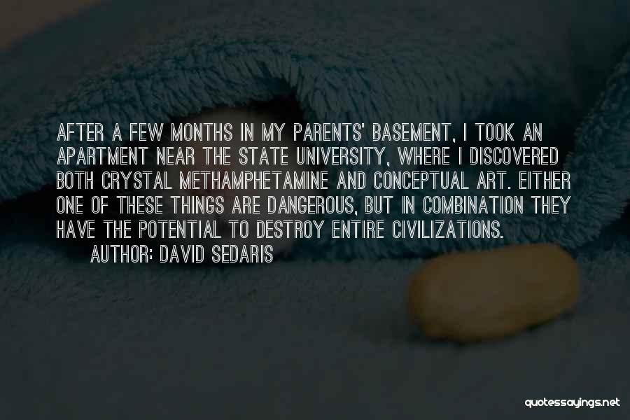 Basement Quotes By David Sedaris