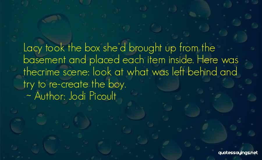 Basement Quotes By Jodi Picoult