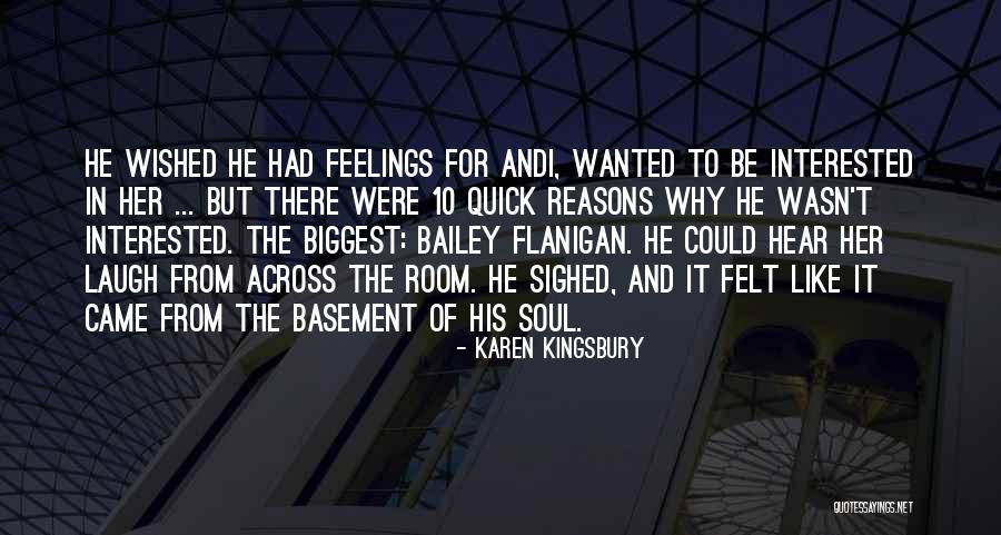 Basement Quotes By Karen Kingsbury