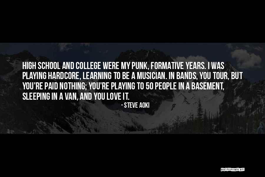 Basement Quotes By Steve Aoki