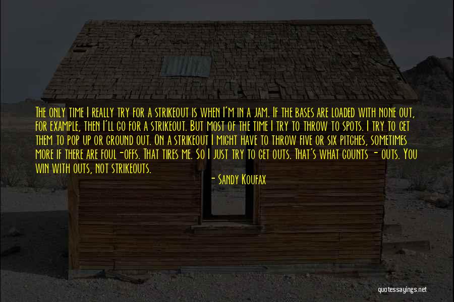 Bases Are Loaded Quotes By Sandy Koufax Bases Are Loaded Quotes By Sandy Koufax