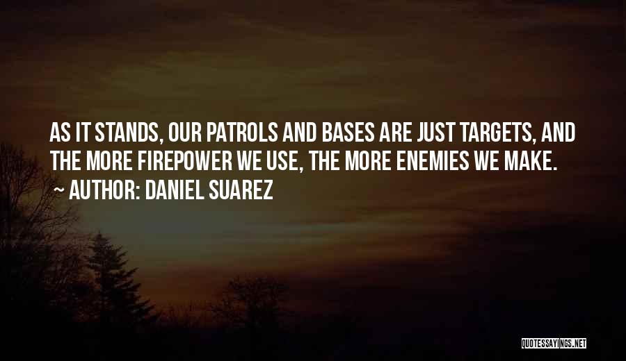 Bases Quotes By Daniel Suarez