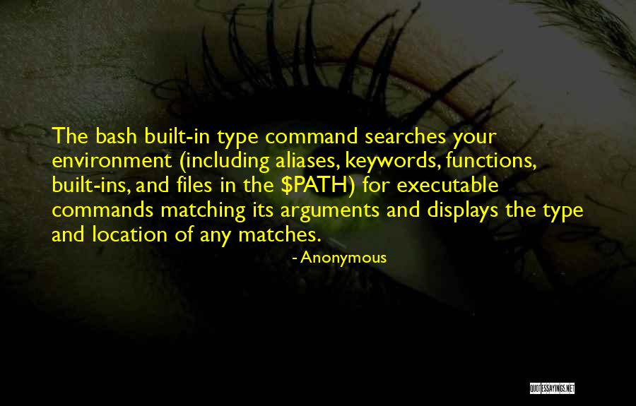 Bash Commands Quotes By Anonymous