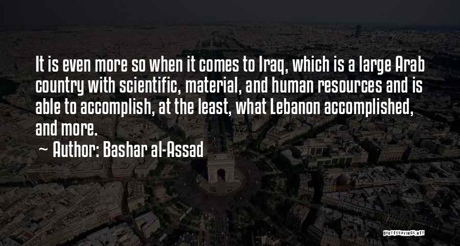 Bashar Al-Assad Quotes 1163521