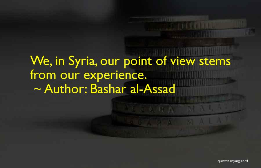 Bashar Al-Assad Quotes 1909788