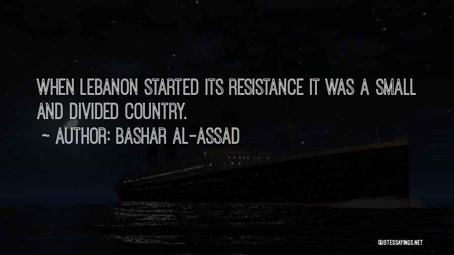 Bashar Al-Assad Quotes 2065207