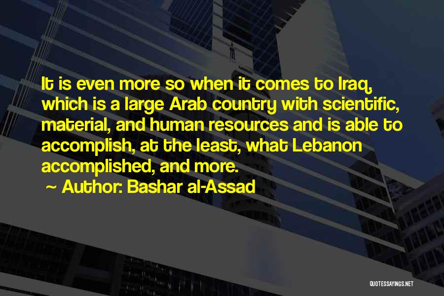 Bashar Assad Quotes By Bashar Al-Assad