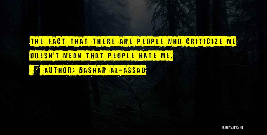 Bashar Assad Quotes By Bashar Al-Assad