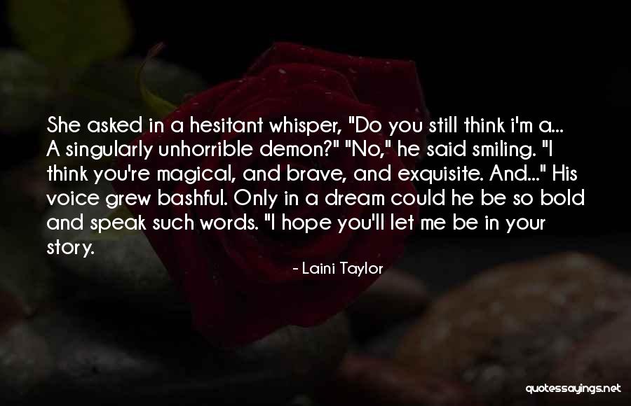 Bashful Quotes By Laini Taylor Bashful Quotes By Laini Taylor