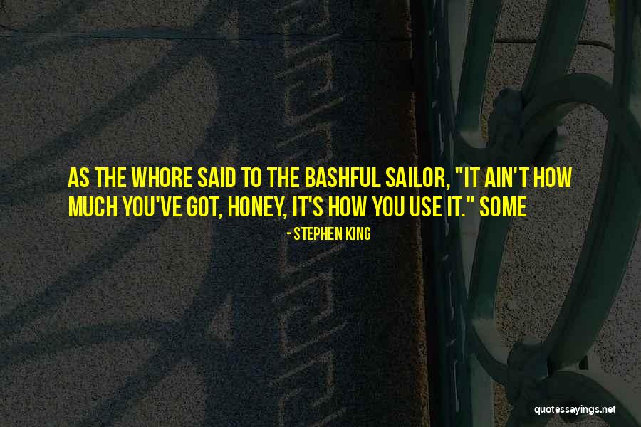 Bashful Quotes By Stephen King Bashful Quotes By Stephen King