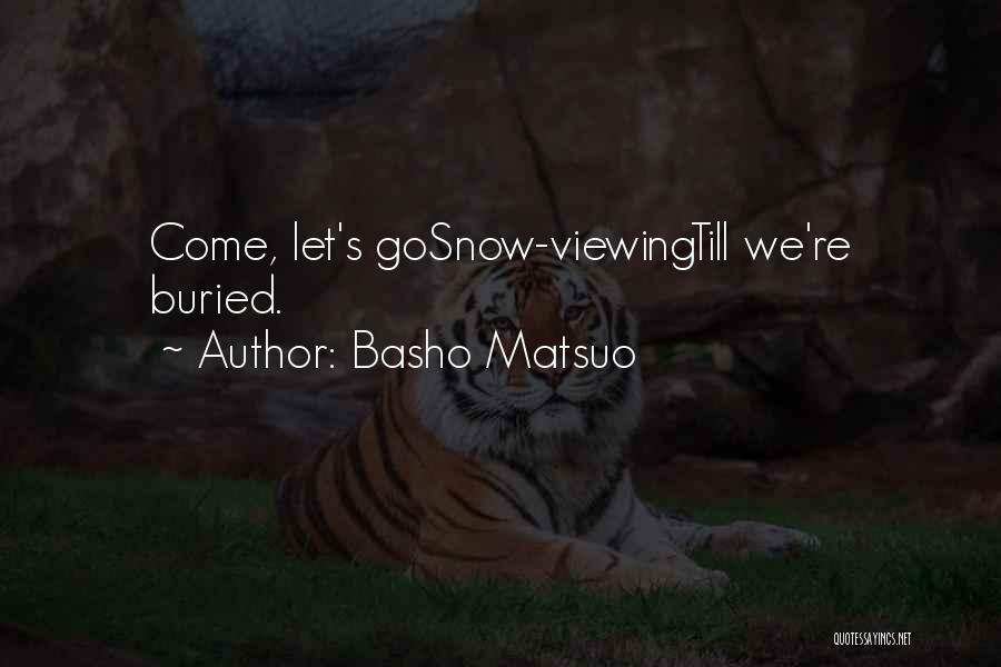 Basho Matsuo Quotes 1431179