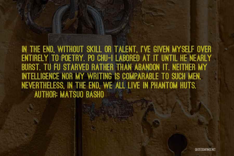 Basho Quotes By Matsuo Basho