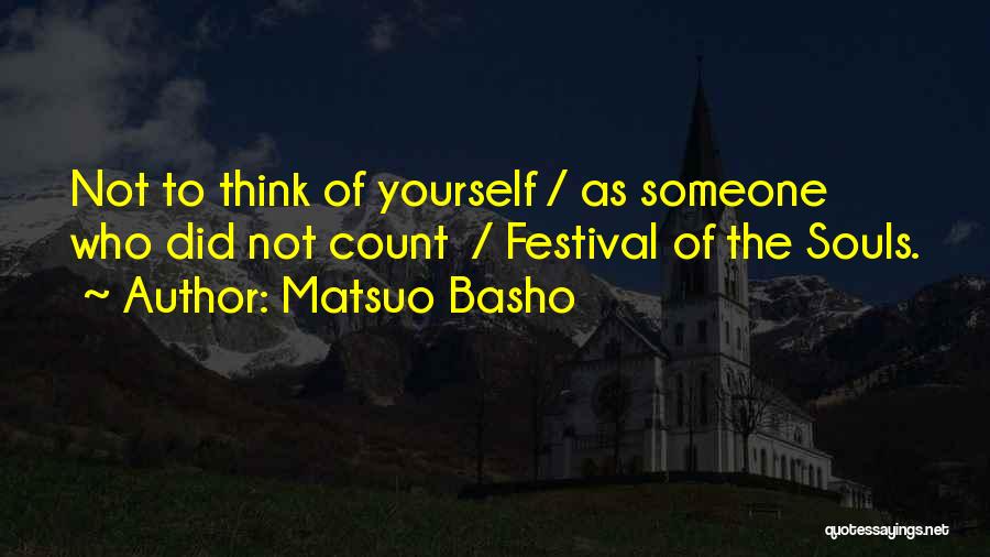 Basho Quotes By Matsuo Basho