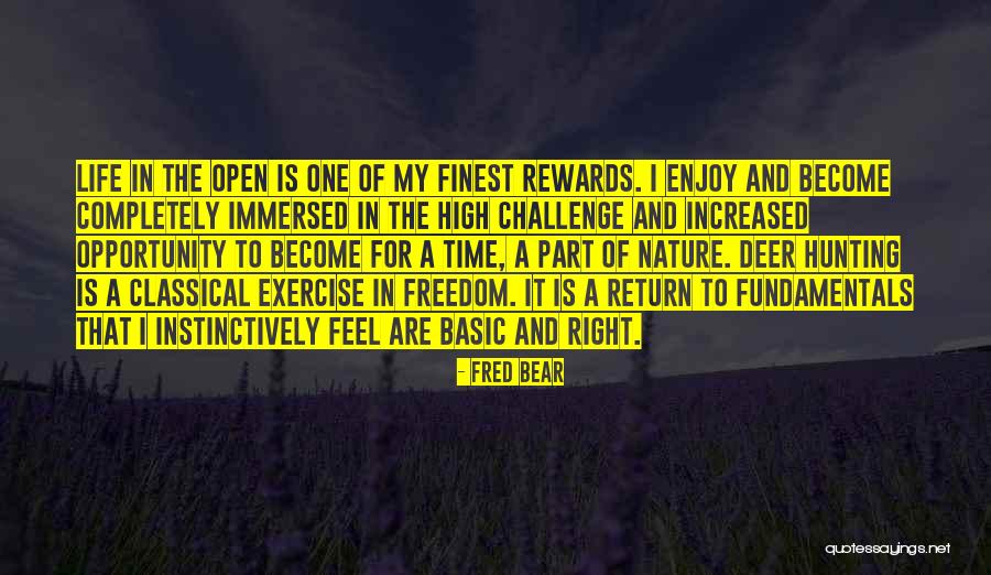 Basic Fundamentals Quotes By Fred Bear Basic Fundamentals Quotes By Fred Bear