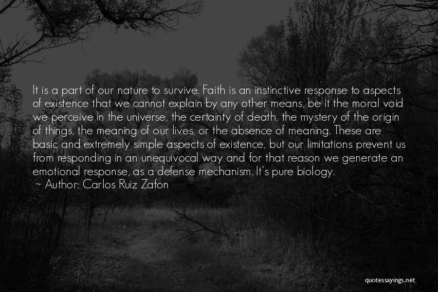 Basic Human Nature Quotes By Carlos Ruiz Zafon