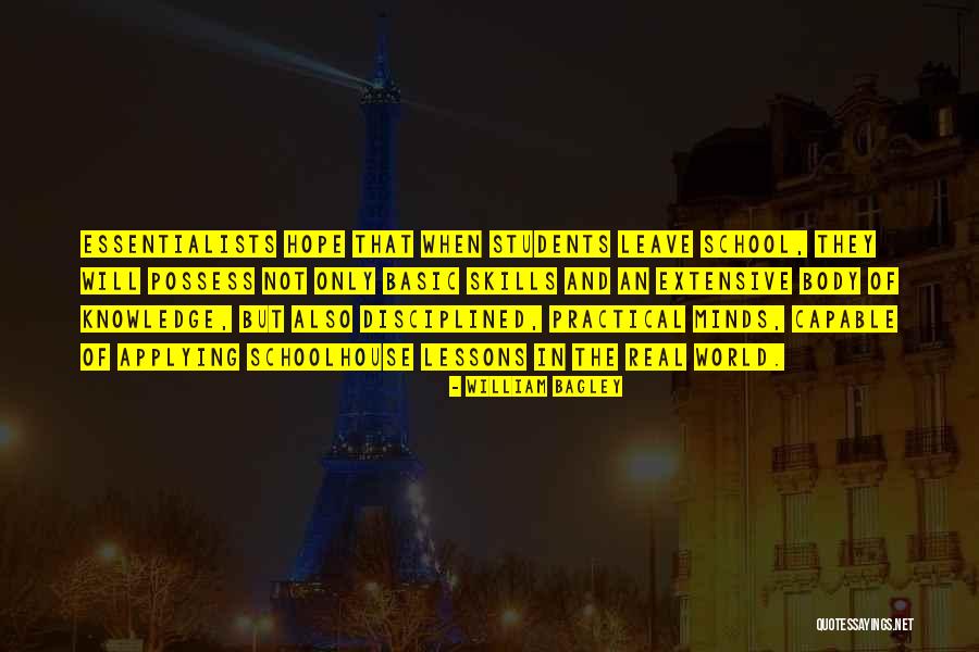 Basic Knowledge Quotes By William Bagley Basic Knowledge Quotes By William Bagley