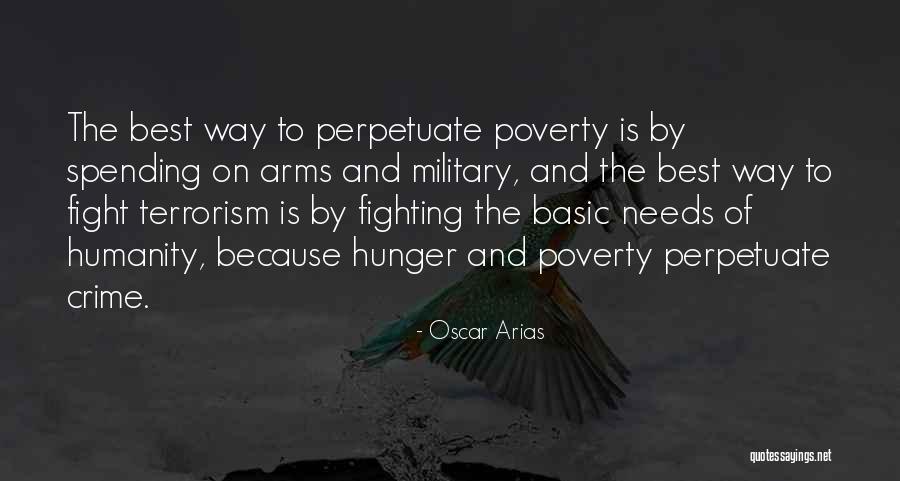 Basic Needs Quotes By Oscar Arias