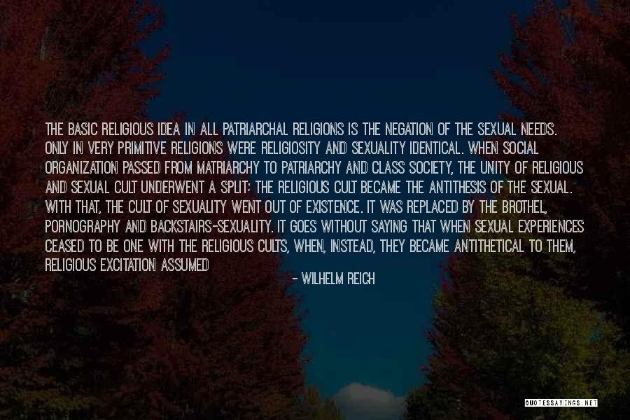 Basic Needs Quotes By Wilhelm Reich