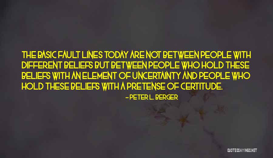 Basic People Quotes By Peter L. Berger Basic People Quotes By Peter L. Berger