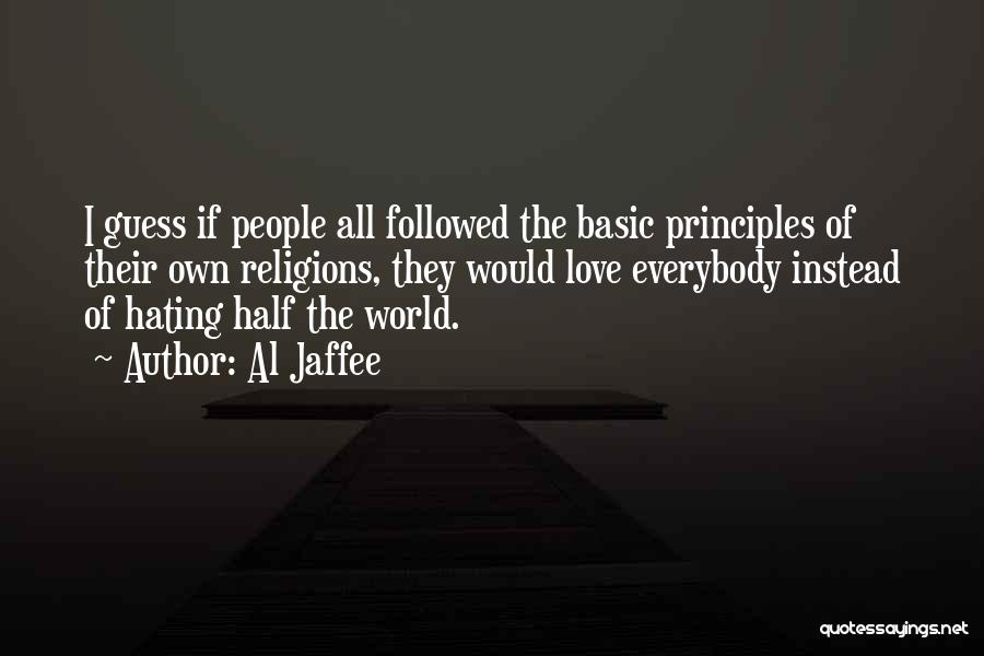 Basic Principles Quotes By Al Jaffee