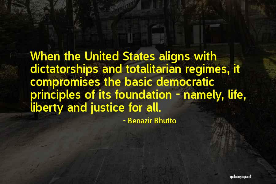 Basic Principles Quotes By Benazir Bhutto Basic Principles Quotes By Benazir Bhutto