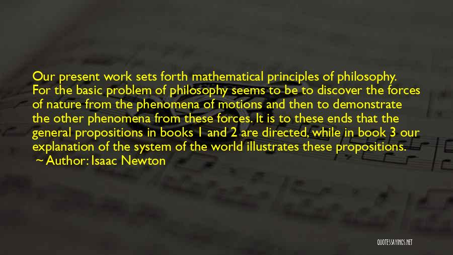 Basic Principles Quotes By Isaac Newton