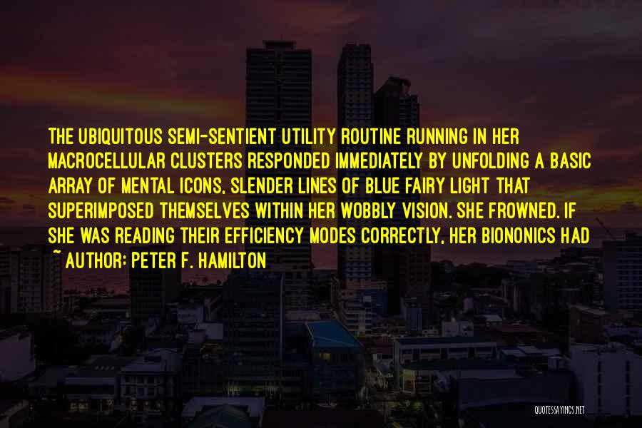 Basic Quotes By Peter F. Hamilton