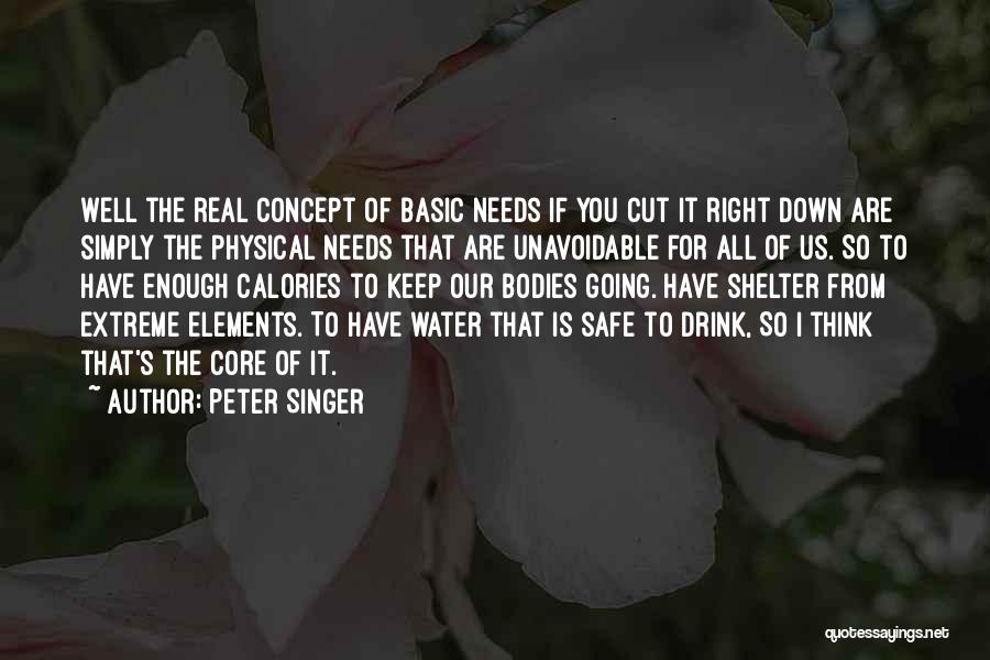 Basic Quotes By Peter Singer