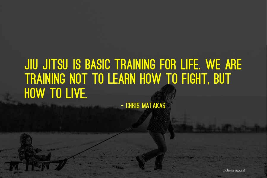 Basic Training Quotes By Chris Matakas